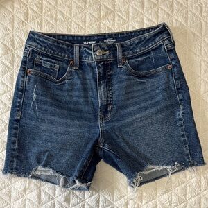 Old Navy Women's Dark Blue Jean Shorts
